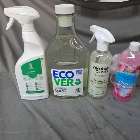 APPROXIMATELY 10 ASSORTED HOUSEHOLD PRODUCTS TO INCLUDE LAUNDRY DETERGENT, BABY BOTTLE CLEANER, AIR FRESHENER ETC 