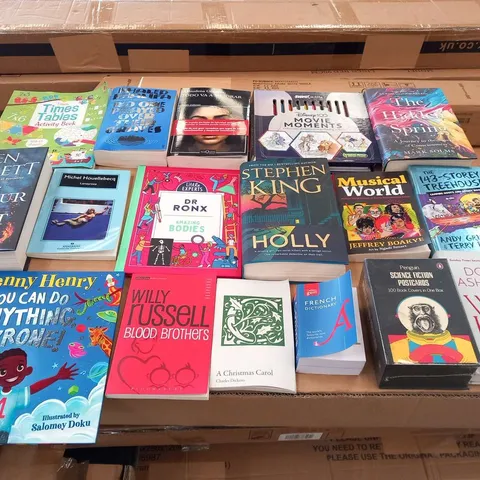 PALLET OF APPROXIMATELY 607 ASSORTED BRAND NEW BOOKS TO INCLUDE;