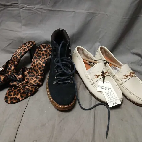 LARGEW QUANTITY OF ASSORTED SHOES AND FOOTWEAR