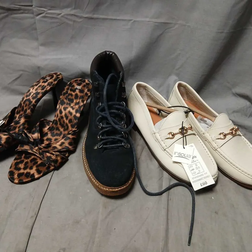 LARGEW QUANTITY OF ASSORTED SHOES AND FOOTWEAR