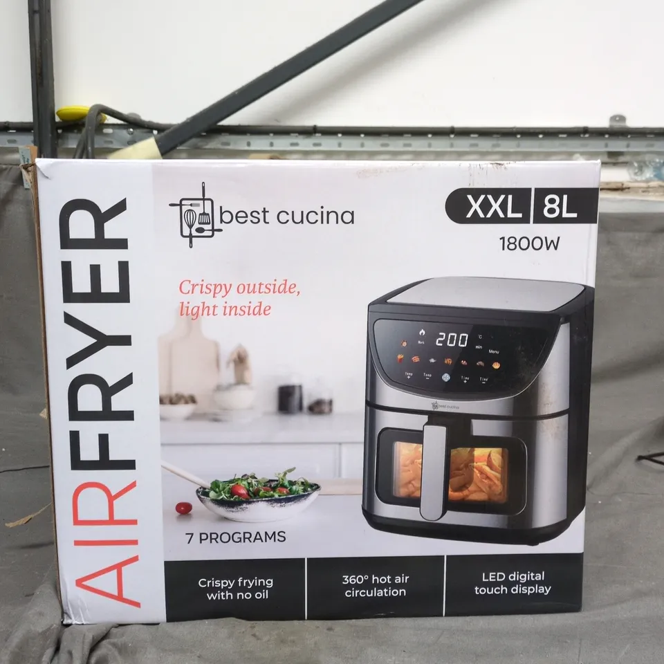 BEST CUCINA AIR FRYER XXL 8L 1800W 