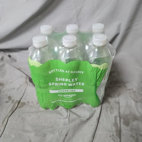 3 X 6 PACK SHEPLEY SPRING WATER SPARKLING 500ML