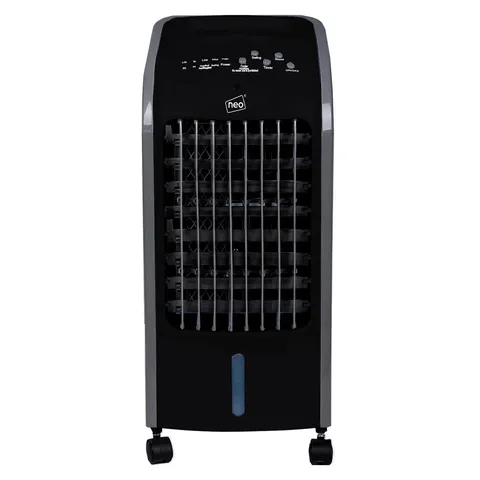 BOXED NEO 4 LITRE 80W OSCILLATING PORTABLE EVAPORATIVE COOLER FAN WITH REMOTE - WHITE (1 BOX)