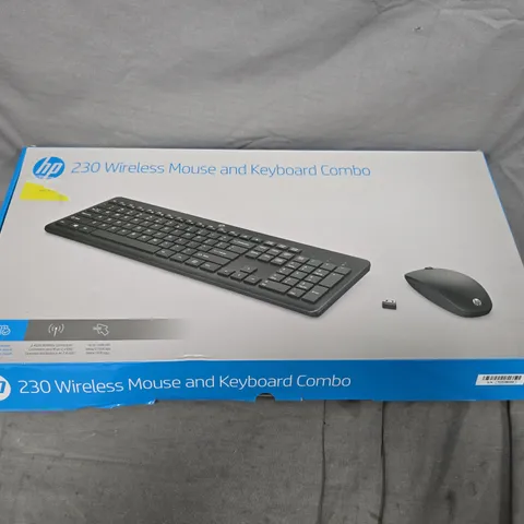 HP 230 WIRELESS KEYBOARD & MOUSE COMBO – BOXED