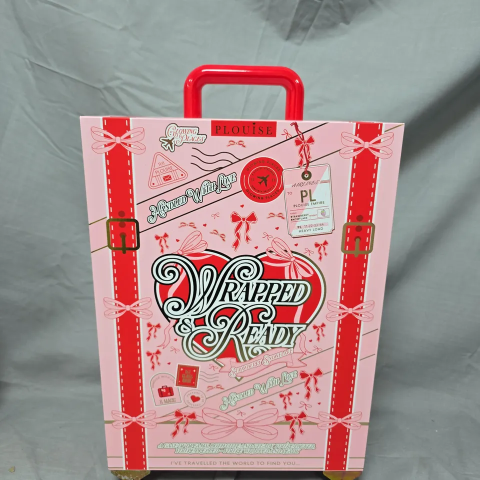 PLOUISE WRAPPED & READY PINK SKINCARE GIFT SET 
