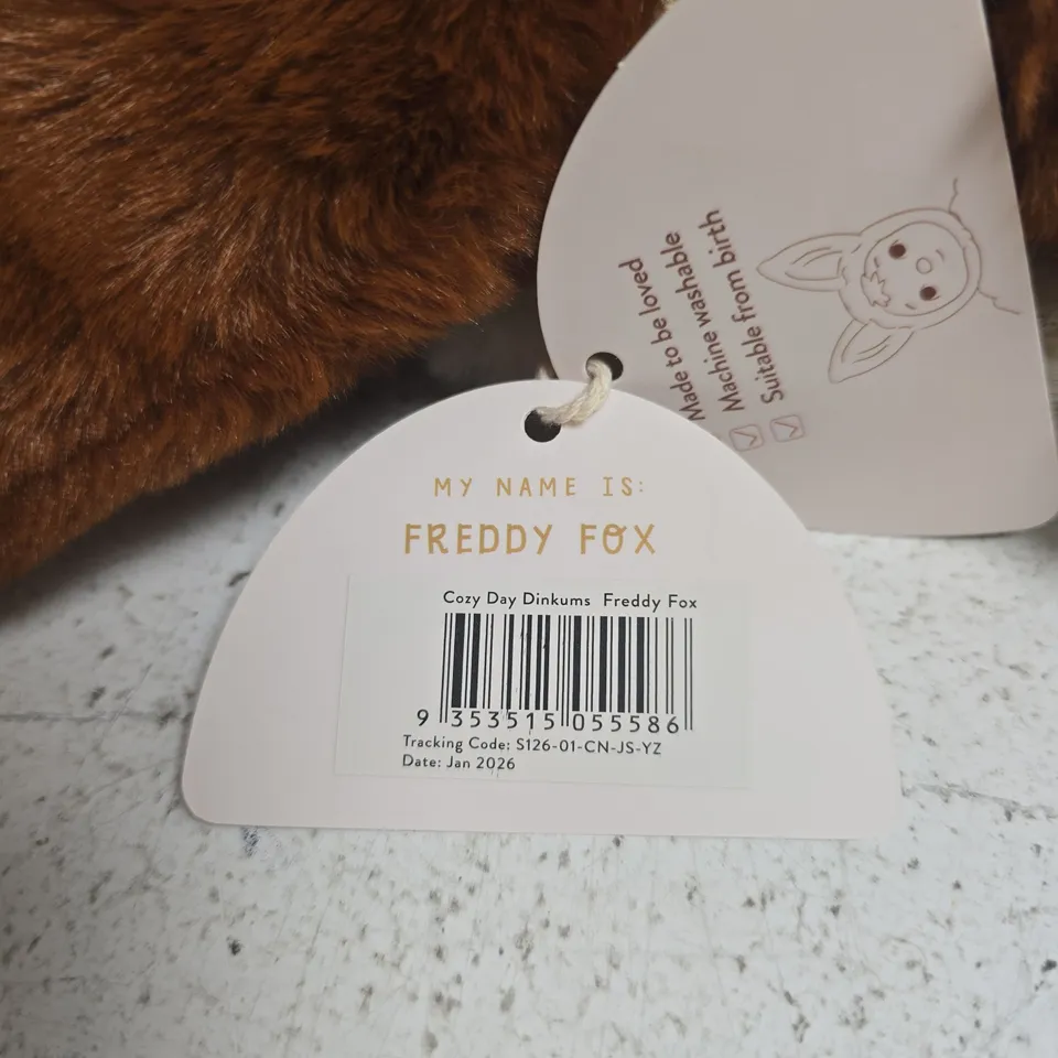 COZY DAY DINKUMS FREDDY FOX PLUSH TOY