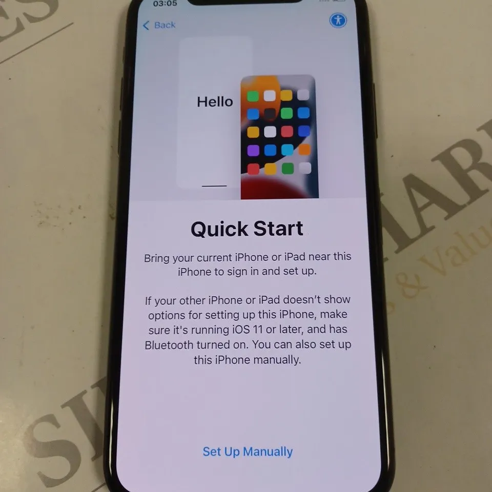 APPLE IPHONE IN DARK GREY 