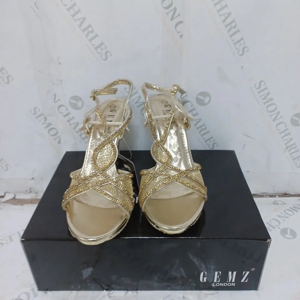 LOT OF 14 PAIRS OF GEMZ LONDON LADIES SHOES