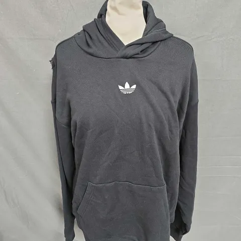 ADIDAS MENS HOODIE IN BLACK SIZE M