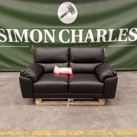 LESTA 2 SEATER LEATHER SOFA