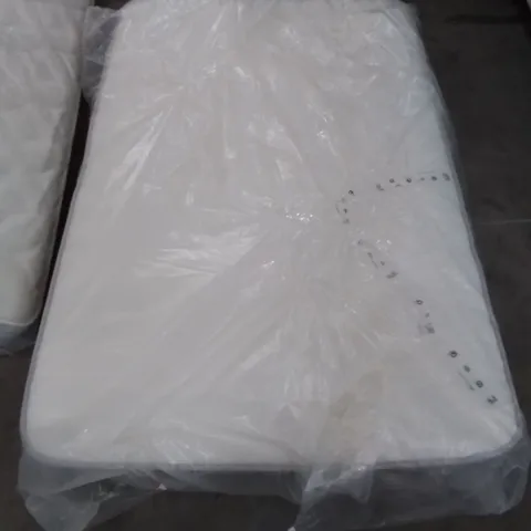 QUALITY BAGGED 4' HYBRID MEMORY FIBRE OPEN COIL MATTRESS