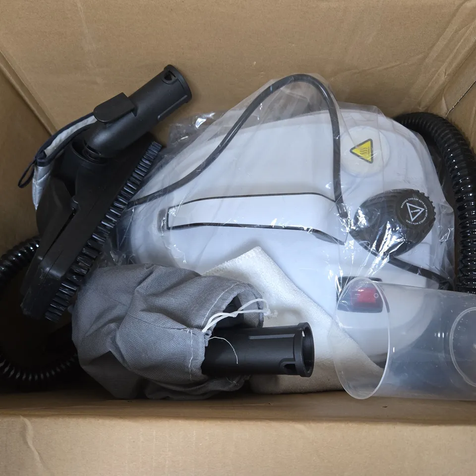 BOXED EASYCLEAN INDOOR STEAM CLEANER IN WHITE