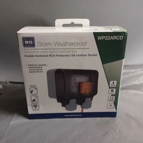 BOXED STORM WEATHERPROOF 