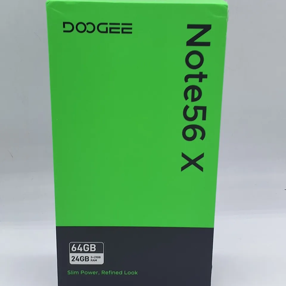 BOXED DOOGEE NOTE 56X 3+21GB 64GB IN TITANIUM SOFT GOLD 