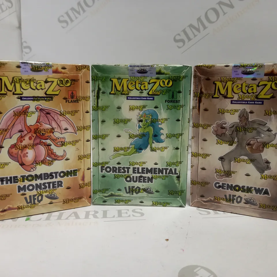 SET OF 3 METAZOO CARD PACKS
