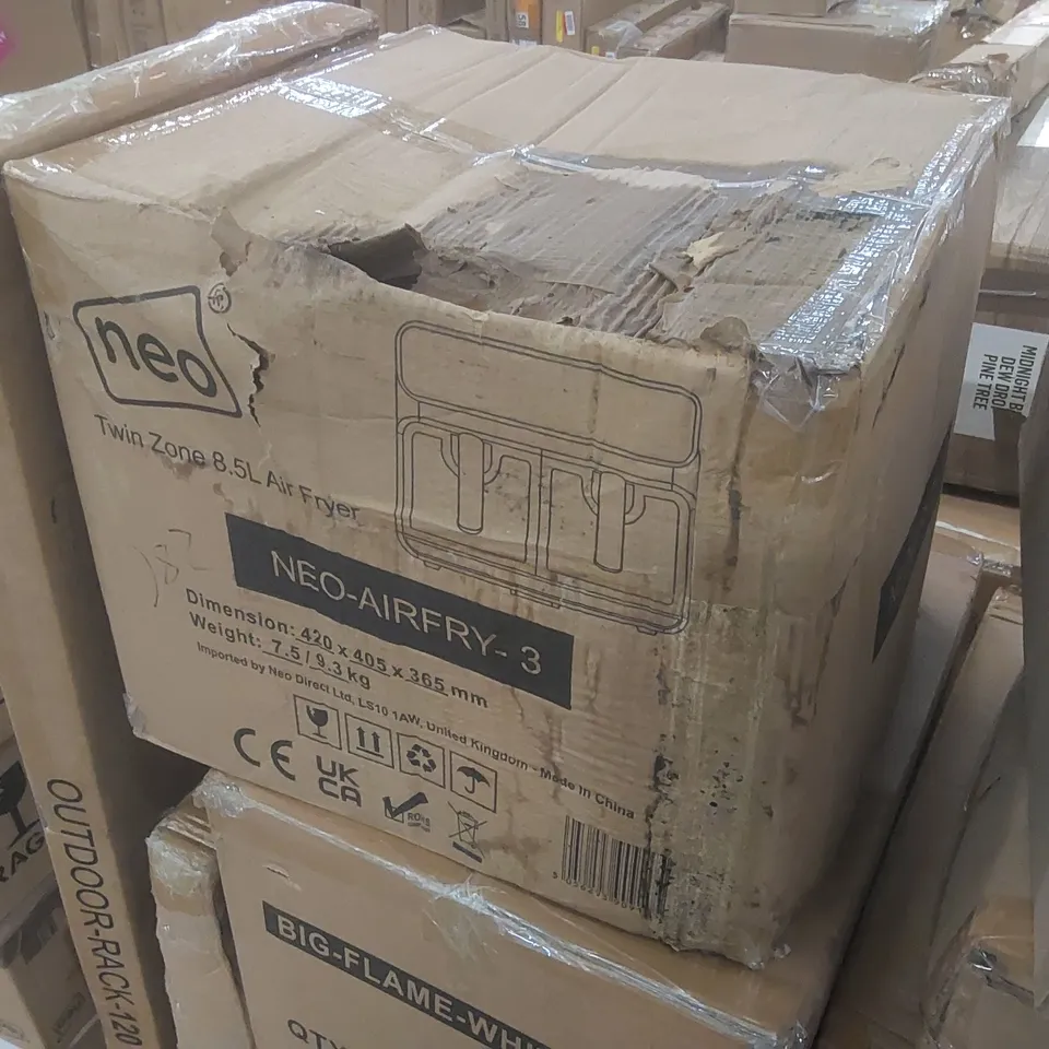 BOXED NEO TWIN ZONE 8.5L AIR FRYER (1 BOX)