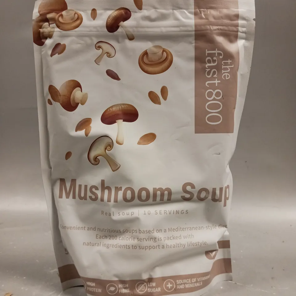 SEALED THE FAST 800 MUSHROOM SOUP - 500G
