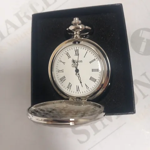 MENS EDISON POCKET WATCH β QUARTZ MOVEMENT β CHAIN AND GIFT BOX INCLUDED