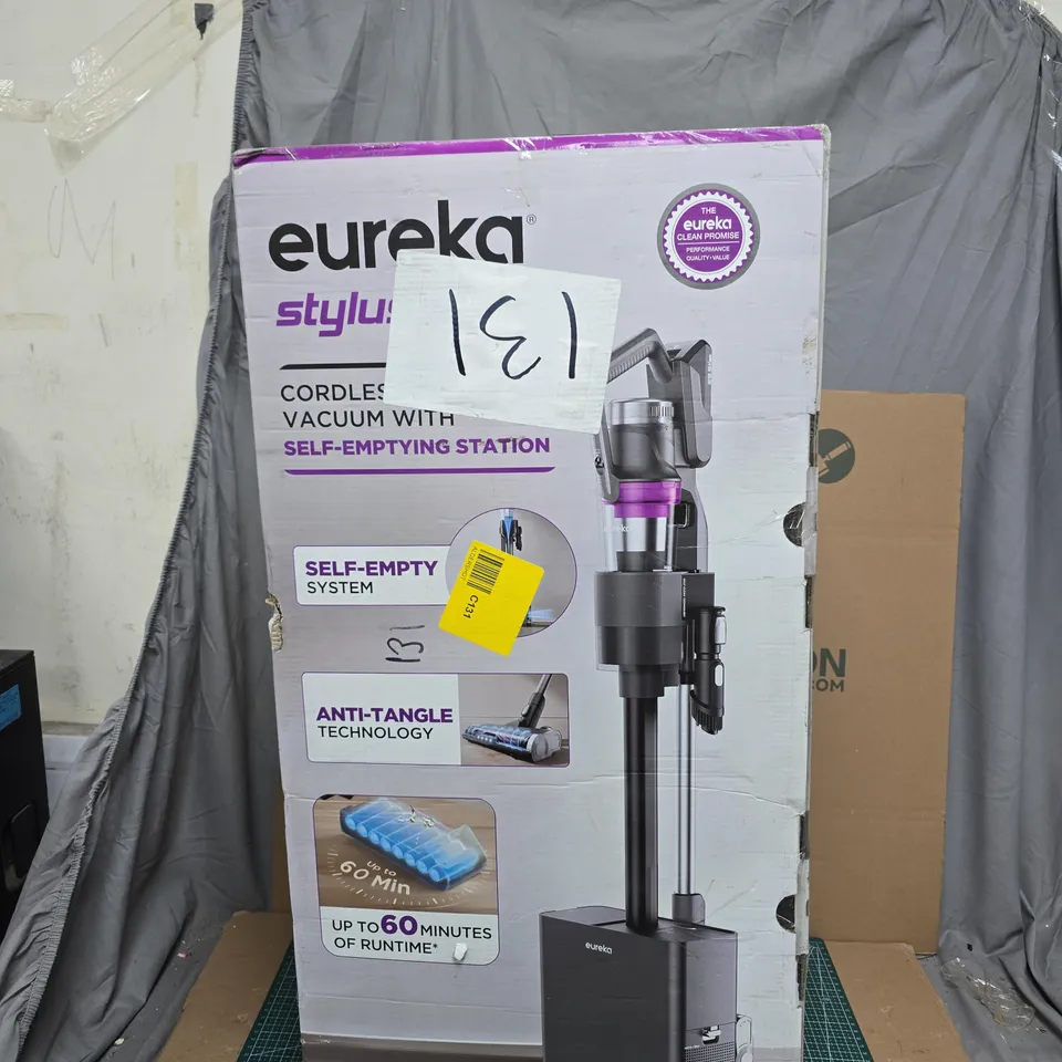 EUREKA STYLUS CORDLESS VACUUM CLEANER WITH SELF-EMPTYING STATION