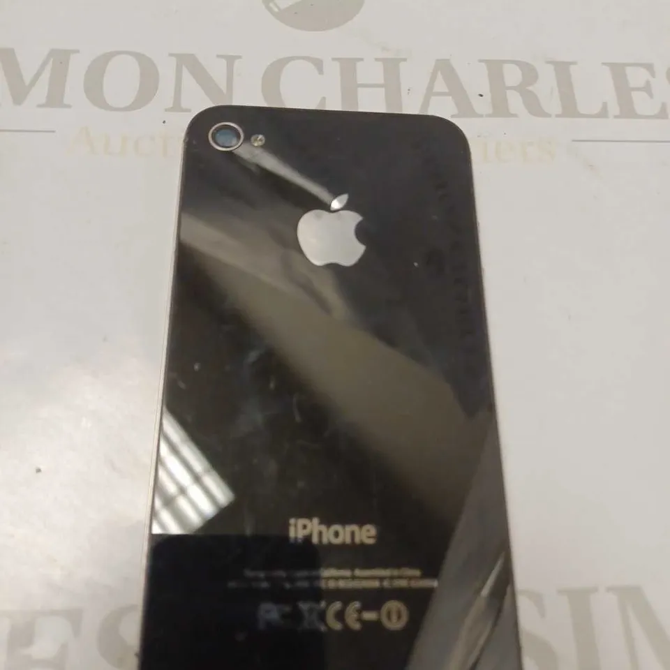 APPLE IPHONE 4S BLACK MODEL A1387