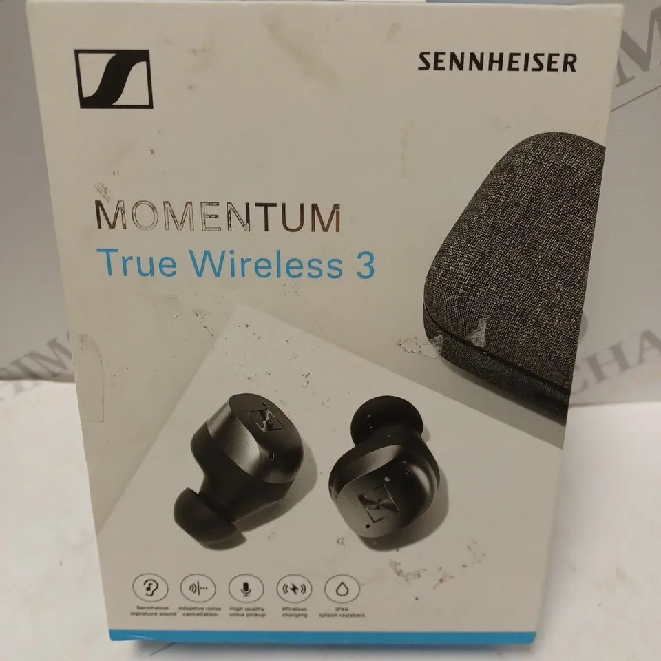 BOXED PAIR OF SENNHEISER MOMENTUM TRUE WIRELESS 3 MTW3