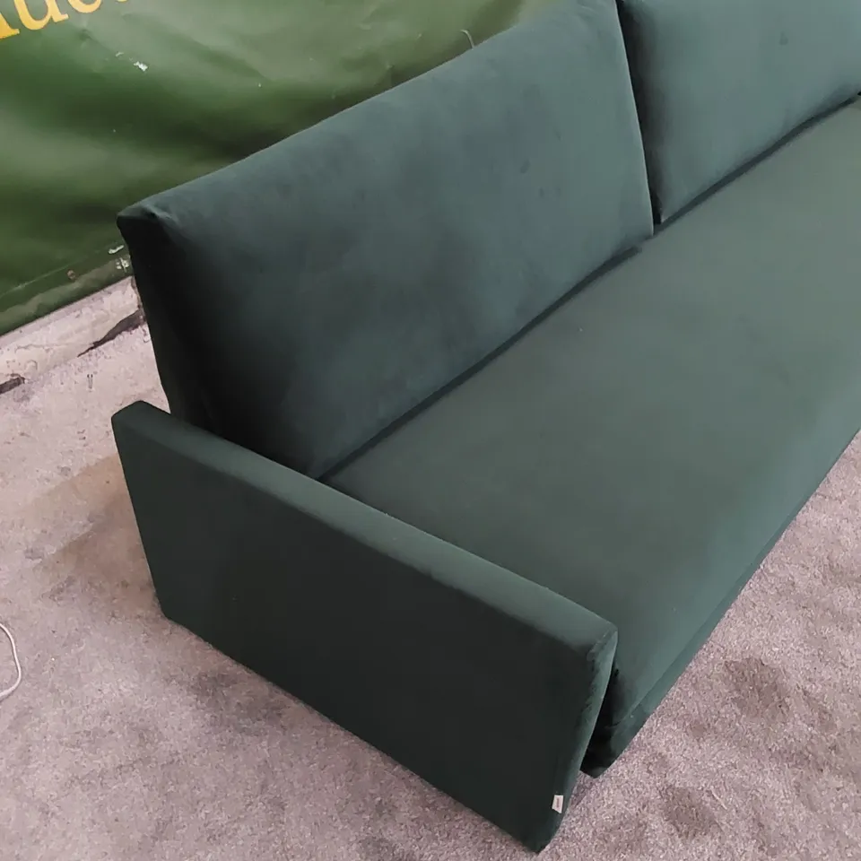 DESIGNER UPHOLSTERED FOREST FABRIC SOFA BED 