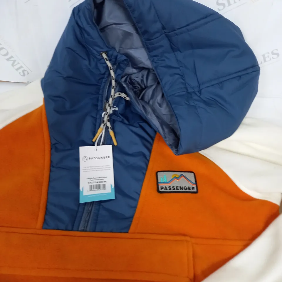PASSENGER 1/4 ZIP FLEECE SIZE M