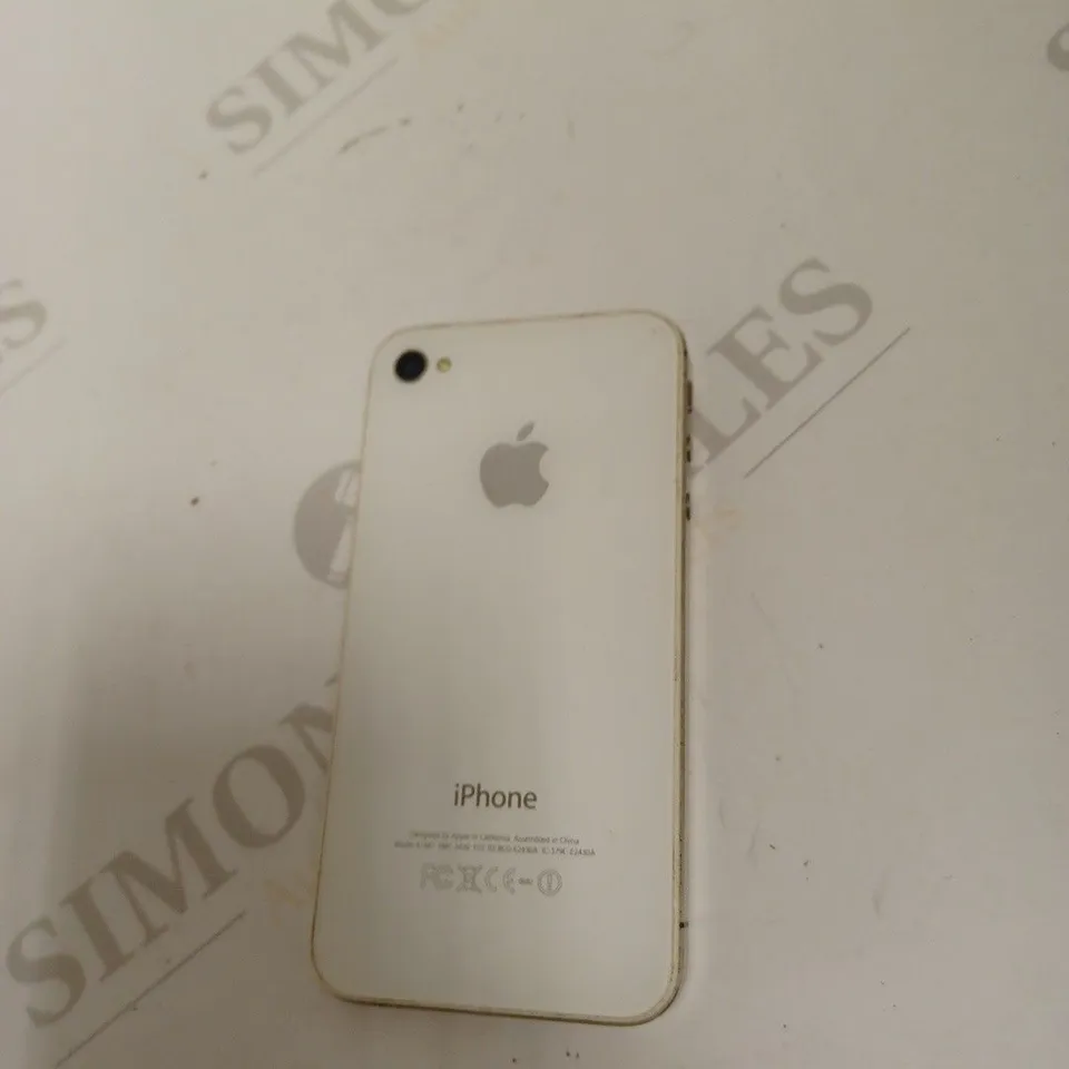 IPHONE 4 WHITE - A1387