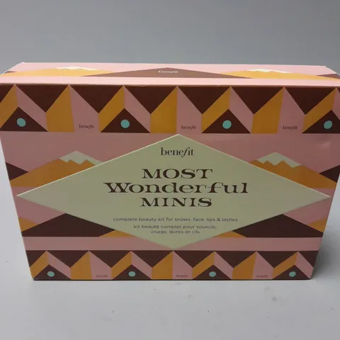 BOXED BENEFIT MOST WONDERFUL MINIS FULL FACE GIFT SET