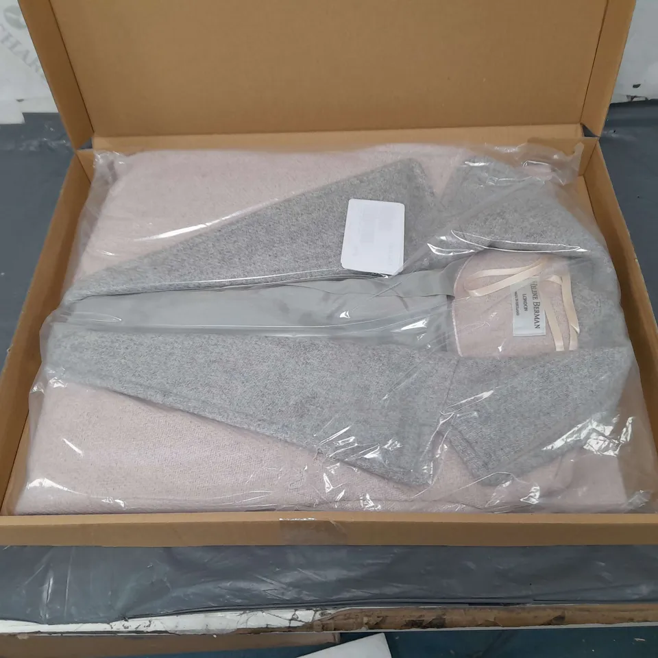 6 BOXED HELENE BERMAN LONDON JACKETS/COATS IN VARIOUS SIZES, STYLES, AND COLOURS 