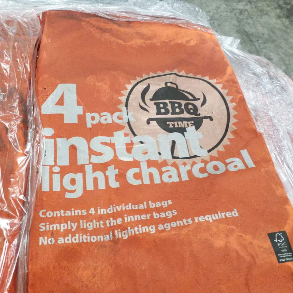 PALLET CONTAINING APPROXIMATELY 50 BAGS OF INSTANT LIGHT CHARCOAL 