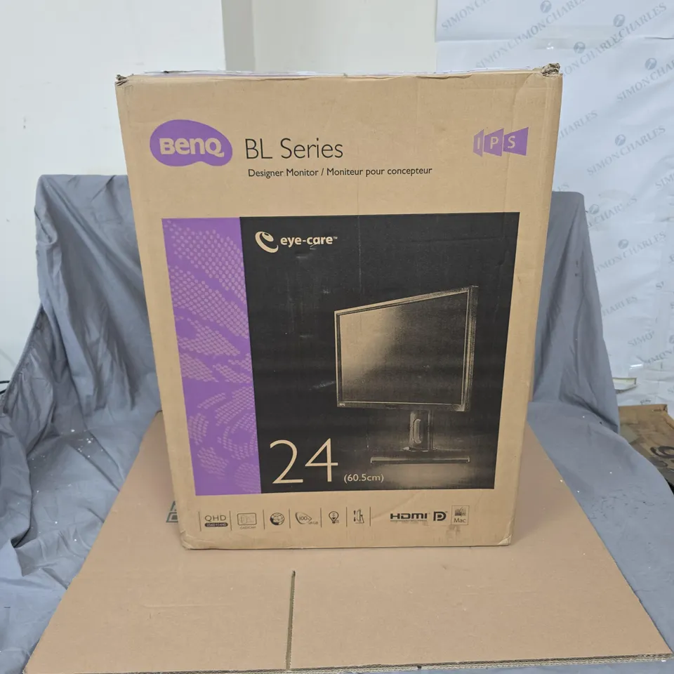 BENQ LCD MONITOR BL2420T – 24 INCH, OPEN BOX WITH FOAM PACKAGING