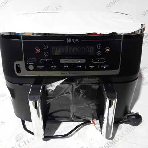 BOXED NINJA FOODI MAX 9.5L DUAL ZONE AIRFRYER AF451UK
