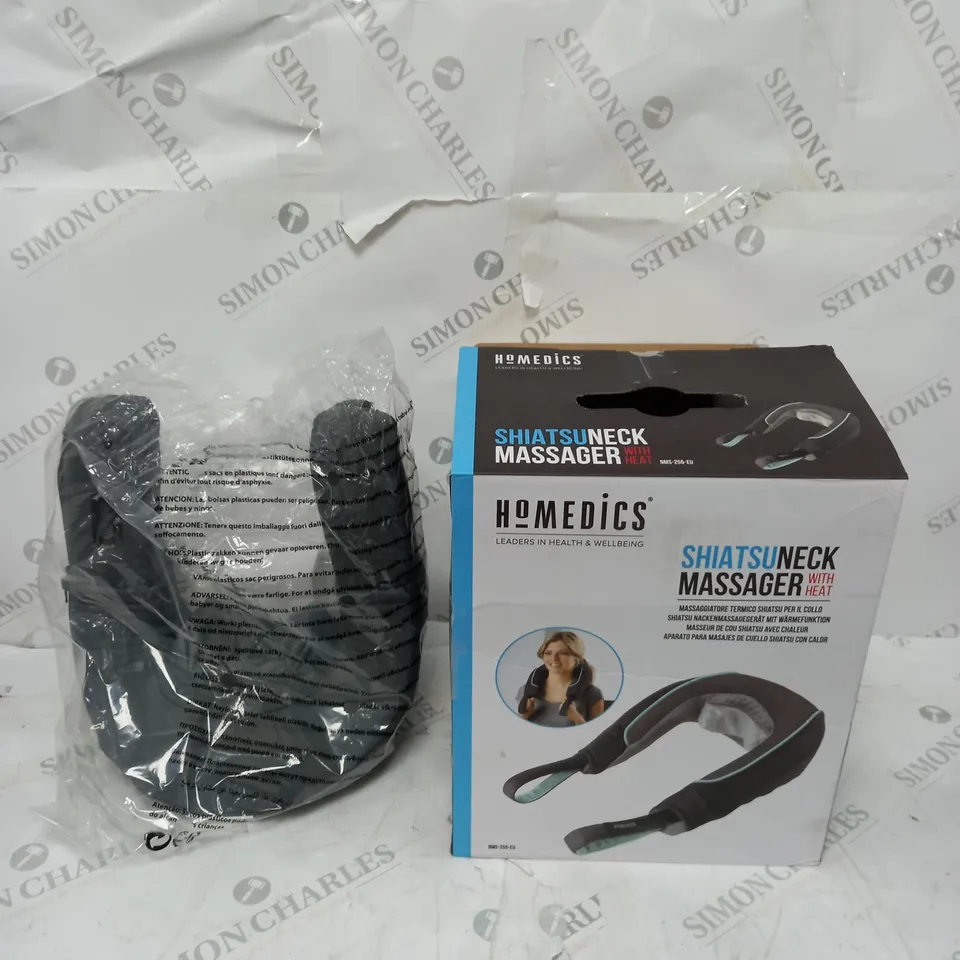 BOXED HOMEDICS SHIATSU NECK MASSAGER WITH HEAT NMS-255-EU