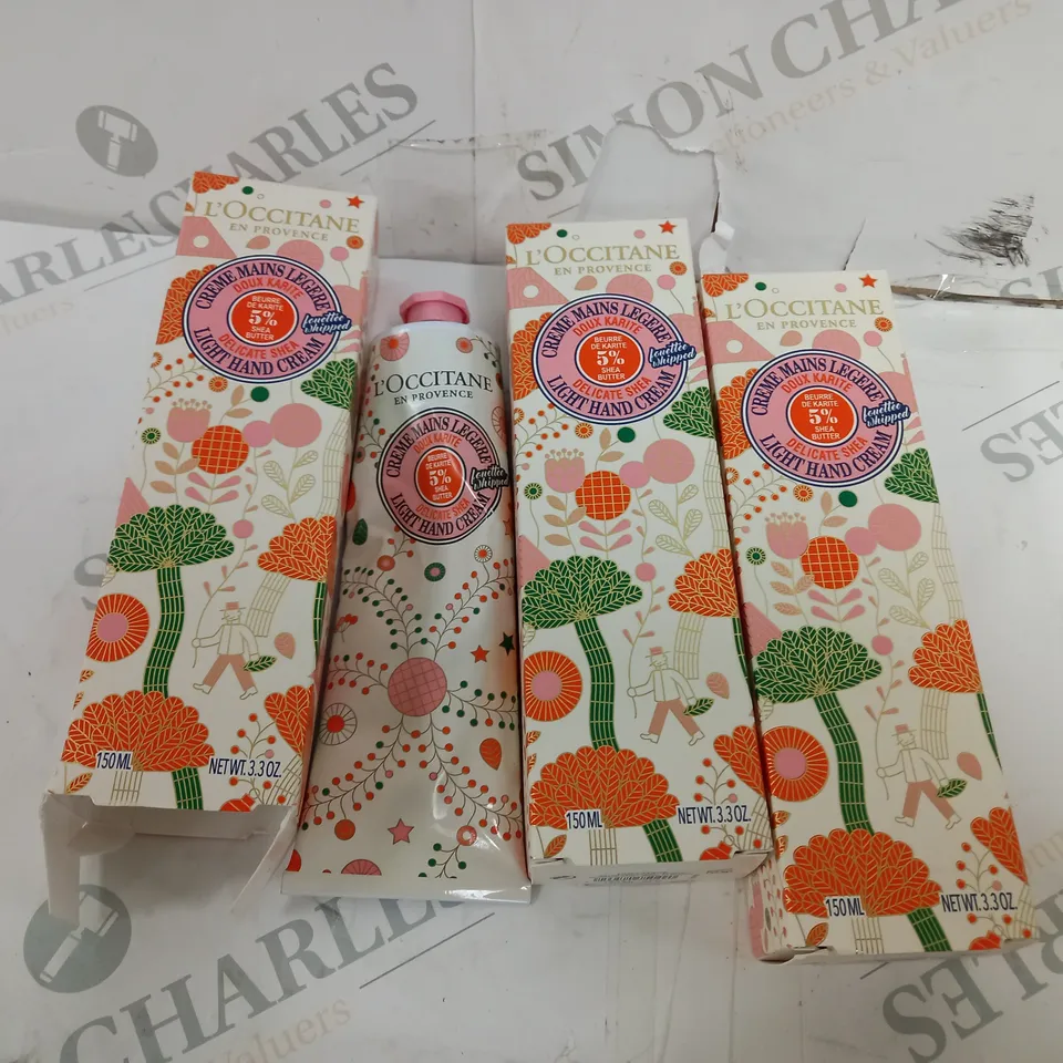 LOCCITANE TRIO HANDCREAM SET