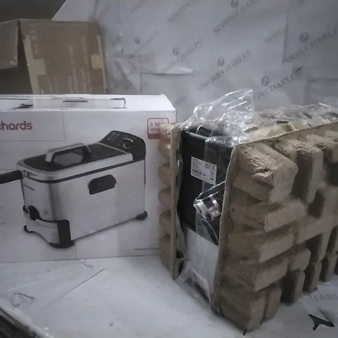BOXED MORPHY RICHARDS FILTER PRO STAINLESS STEEL 3L DEEP FAT FRYER 