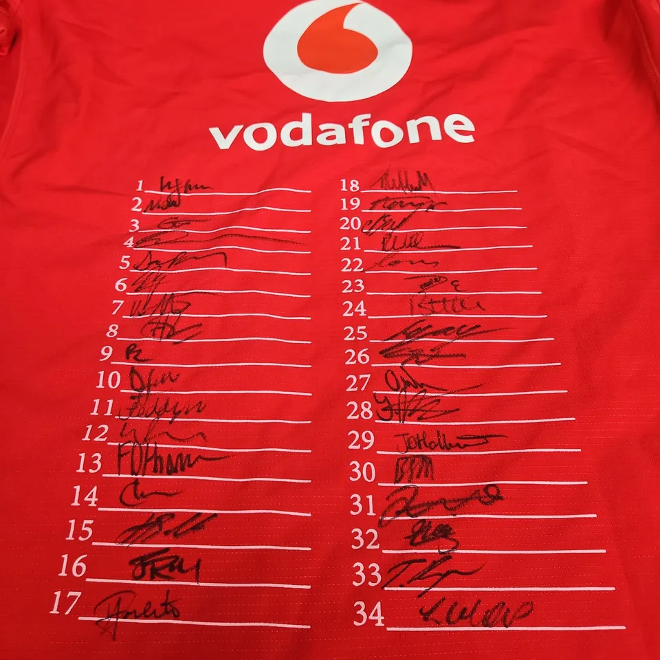 MACRON WRU SIGNED SHIRT HOME 24/25 SLIM FIT - XL