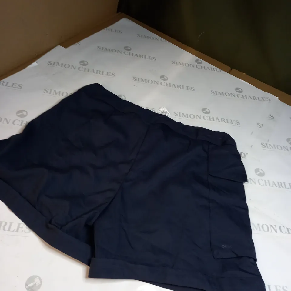 QUECHUA NAVY BLUE GYM SHORTS SIZE L