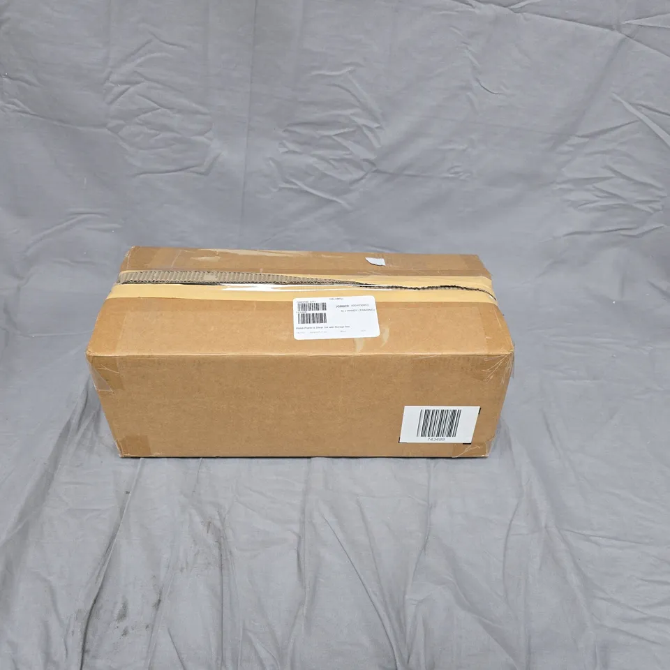 WEBB PRUNER & SHEAR SET WITH STORAGE BOX