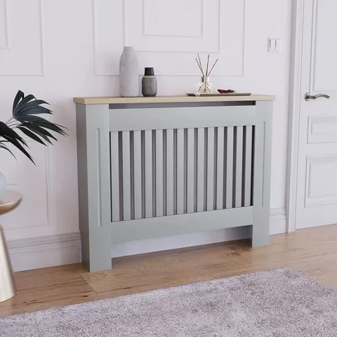 BOXED BEACSFIELD RADIATOR COVER - GREY (1 BOX)