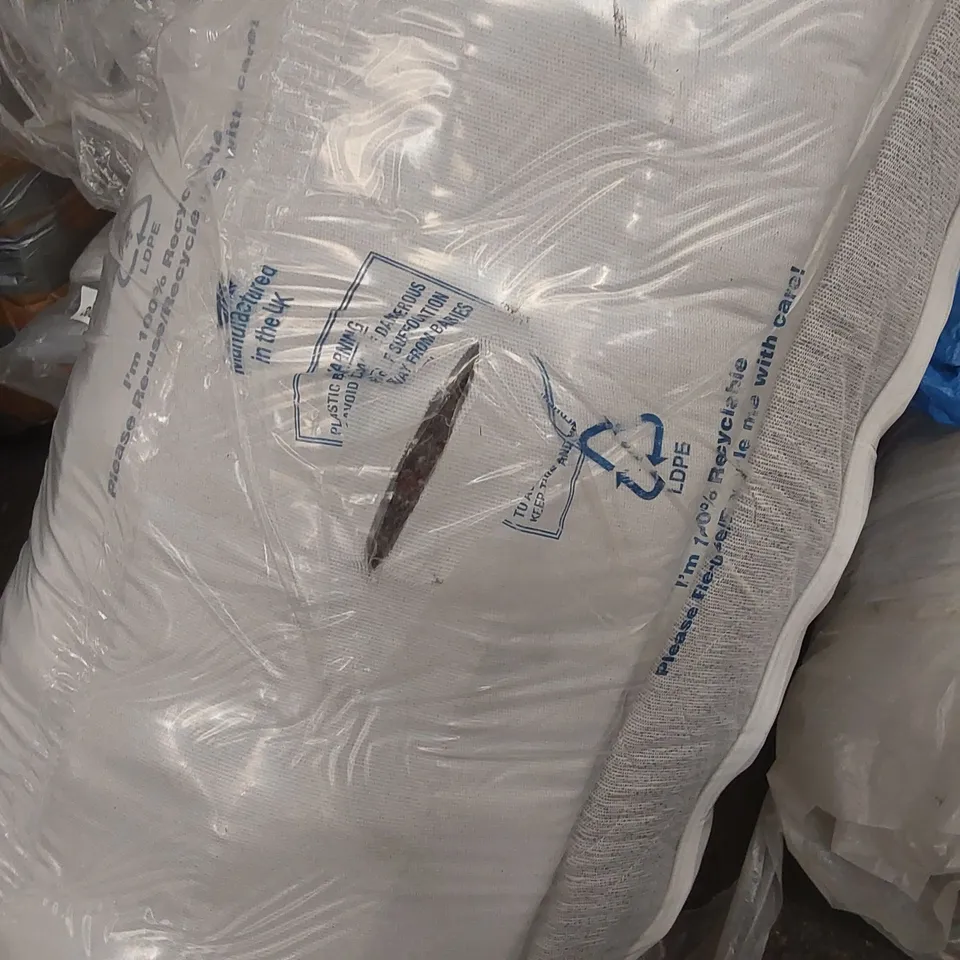 QUALITY BAGGED AND ROLLED SERENITY HYBRID TRIO MEMORY FOAM 135CM DOUBLE MATTRESS