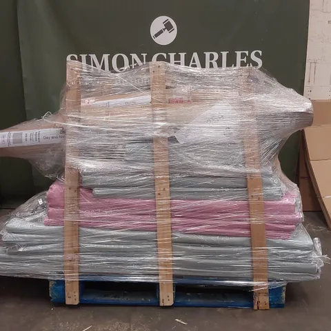 PALLET TO CONTAIN A LARGE ASSORTMENT OF BRAND NEW BLINDS - STYLES, DESIGNS ECT VARY