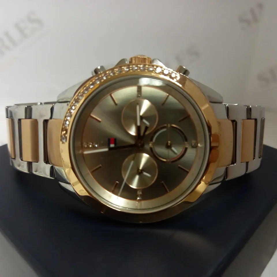TOMMY HILFIGER KENNEDY GREY CHRONOGRAPH WATCH RRP £189