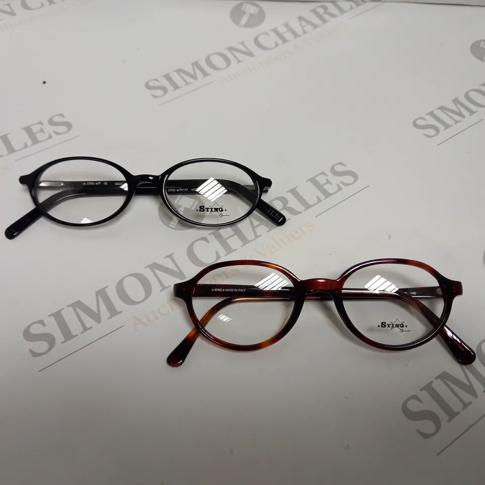 APPROXIMATELY 10 ASSORTED DE RIGO STING GLASSES TO INCLUDE MODELS 6051 AND 6157 