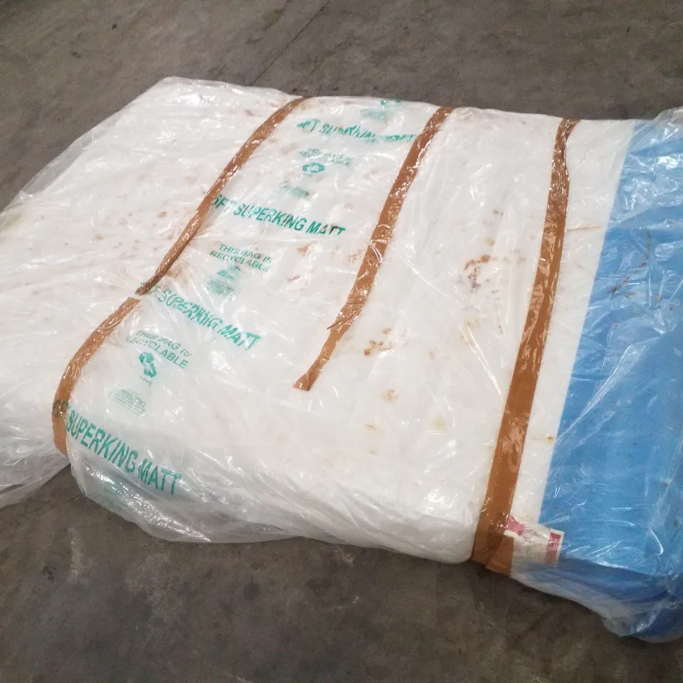 BAGGED DESIGNER DOUBLE 135CM AIRSPRUNG MEMORY FOAM COMFORT MATTRESS RRP £699
