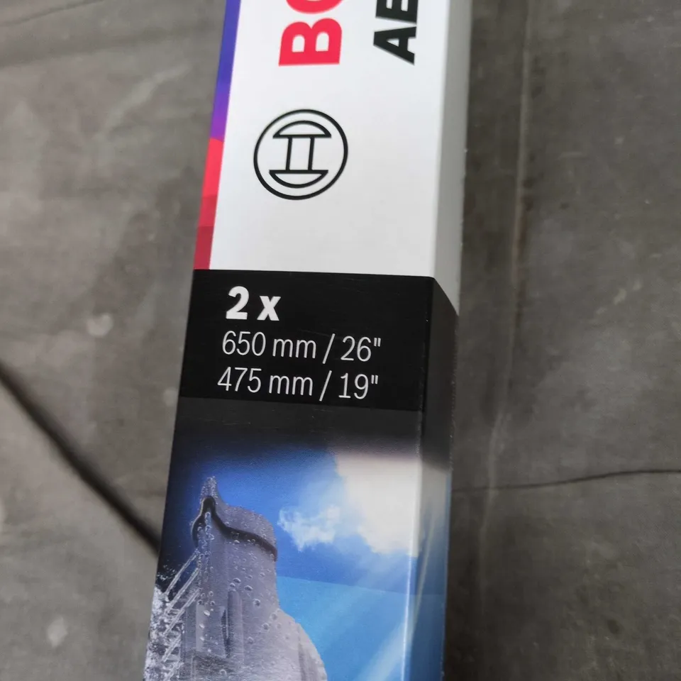 BOSCH AEROTWIN WINDSCREEN WIPER BLADES PAIR 2X A006J 