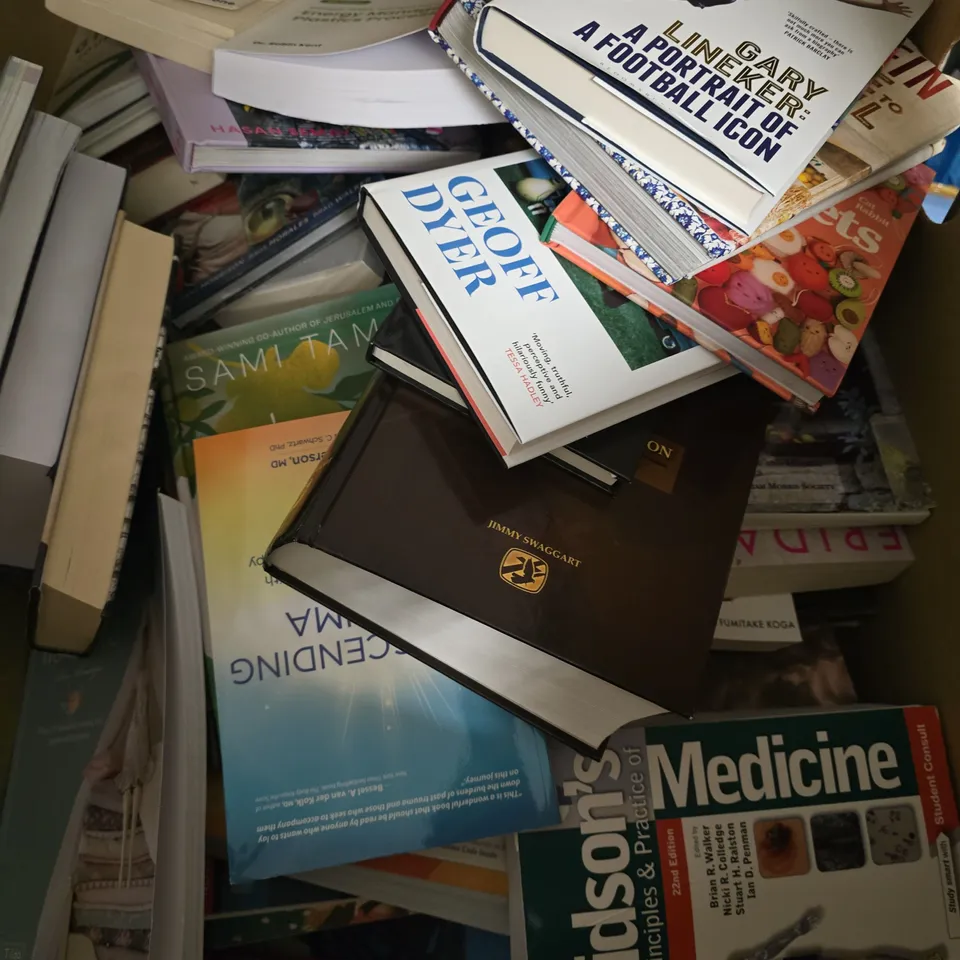 LARGE QUANTITY OF ASSORTED FICTION & NON-FICTION BOOKS - COLLECTION ONLY