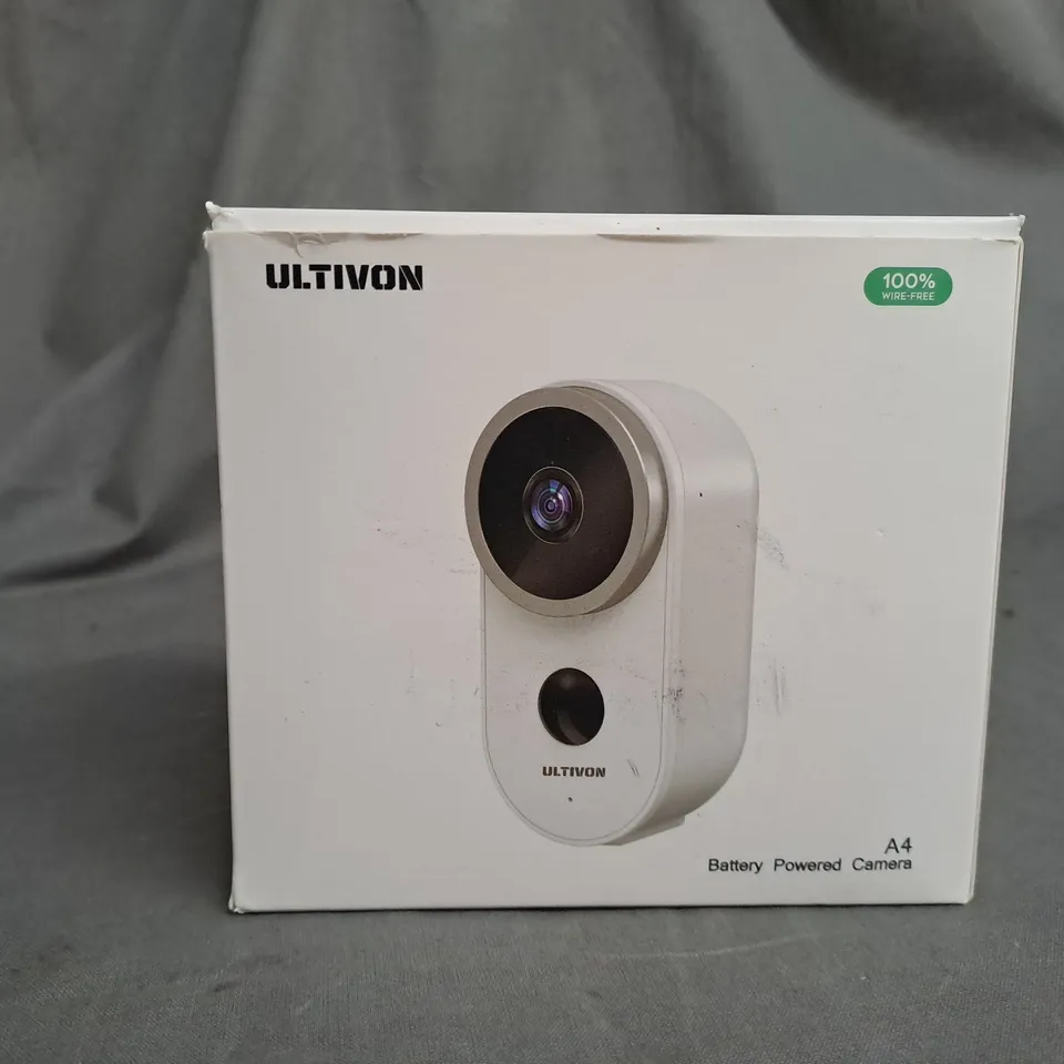 BOXED ULTIVON BATTERY POWERED CAMERA 