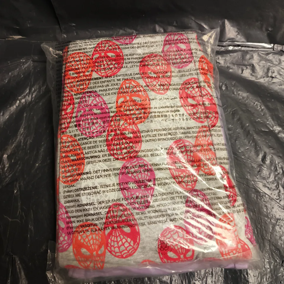 AMAZON ESSENTIALS GIRLS' DISNEY FLEECE JOGGER SWEATPANTS 2-PACK – MARVEL LOGO/SPIDER-MAN, LILAC & PRINT, XX-LARGE