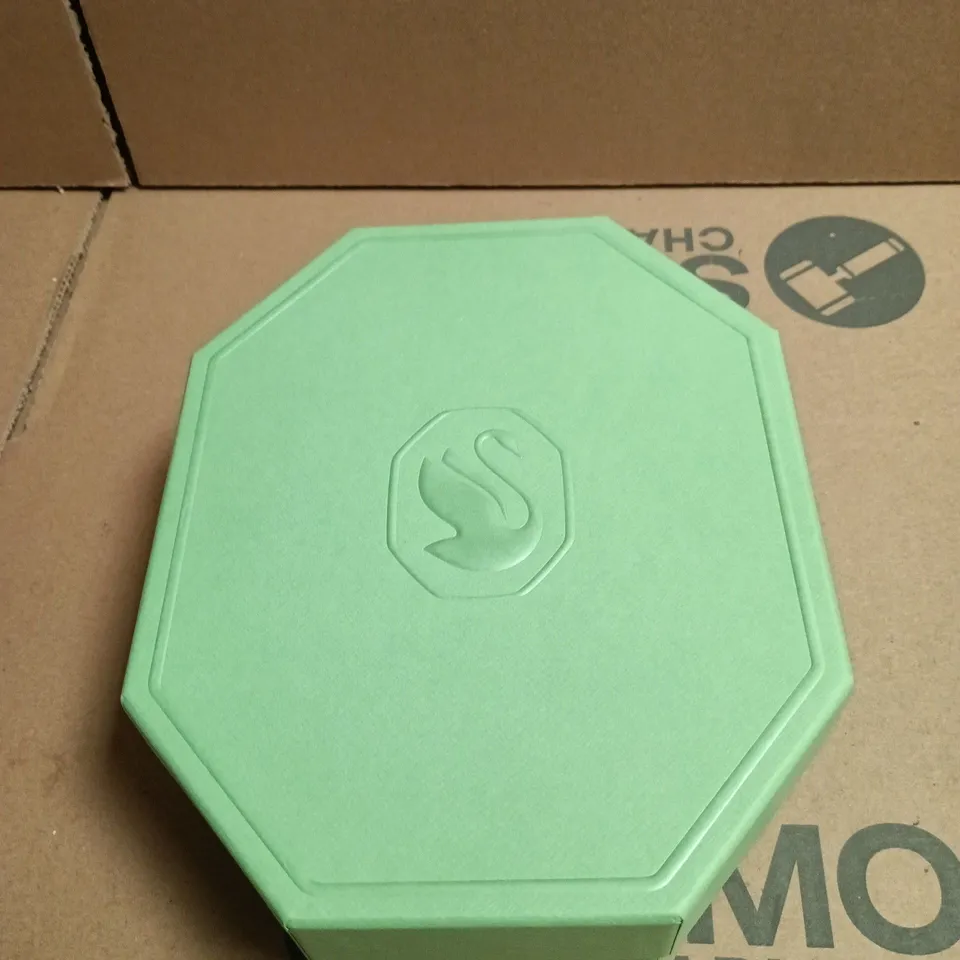 SWAROVSKI CHOKER NECKLACE – WHITE, SIZE L (RHS) BOXED